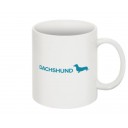 Dachshund print mug